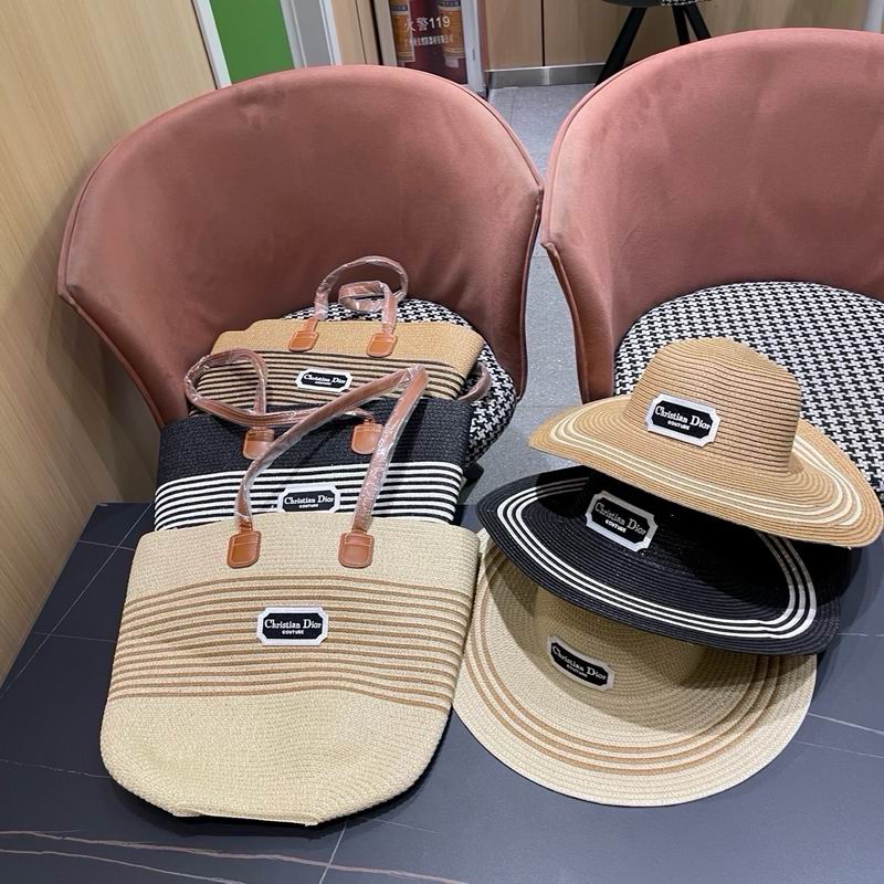 Dior beach bag hat 081001